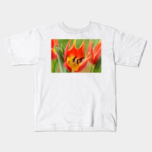 Tulipa schrenkii  Miscellaneous tulip Kids T-Shirt